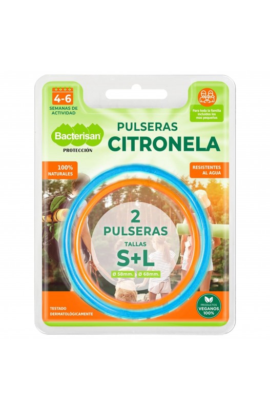 PULSERAS CITRONELA 2 UDS.