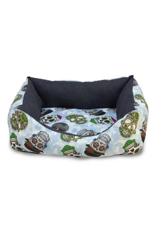 CAMA CUADRADA ANIMAL TEXTURA 50cm.