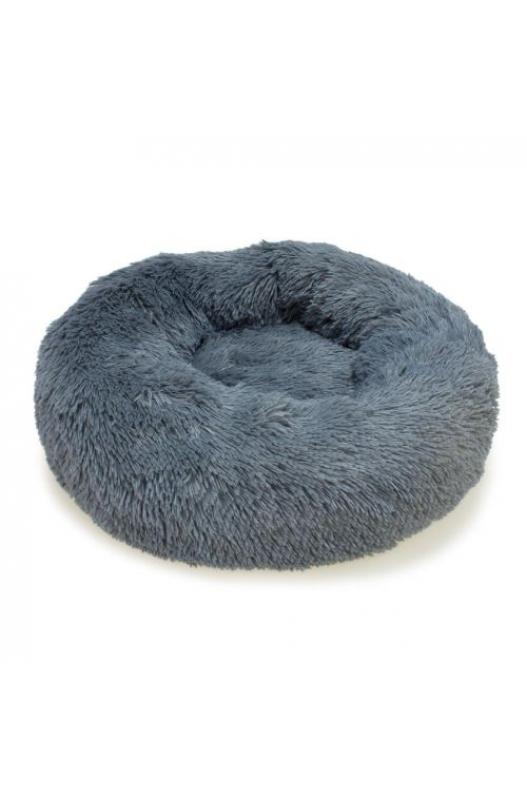 CAMA REDONDA SUAVE GRIS OSCURO 50cm.