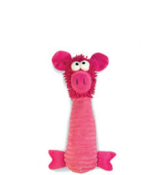CERDITO PELUCHE ROSA 28cm.