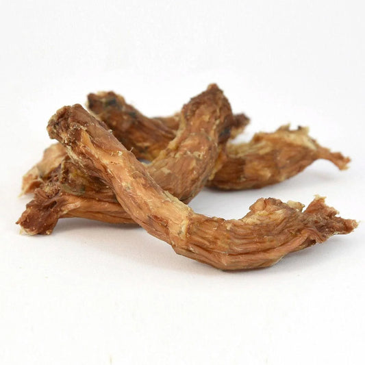 Cuellos de pollo deshidratado para perros