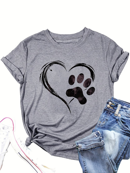 Camiseta estampado mujer