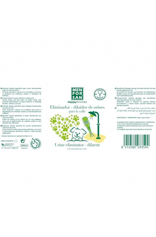 DILUIDOR ORINES 250ml