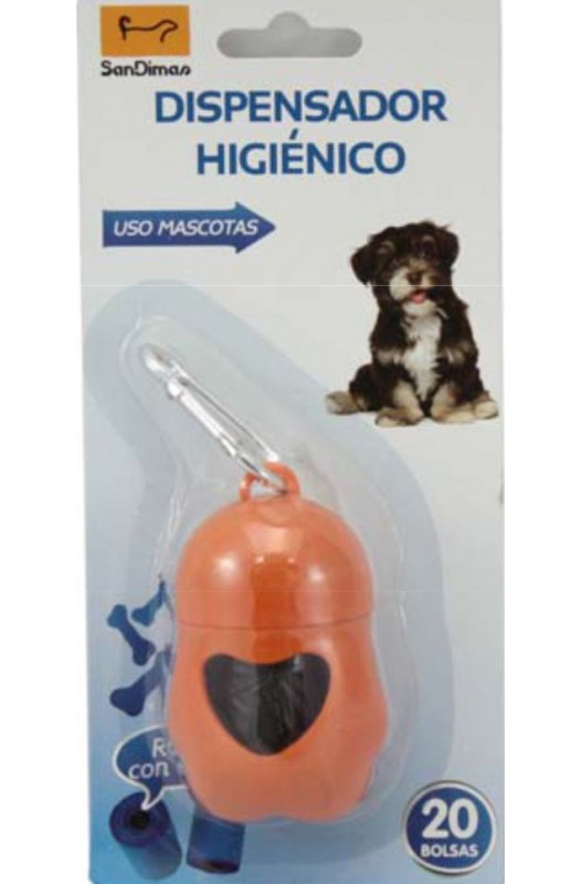DISPENSADOR HIGIENICO 20 BOLSAS