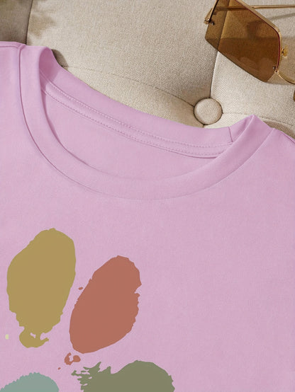 Camiseta con estampado mujer