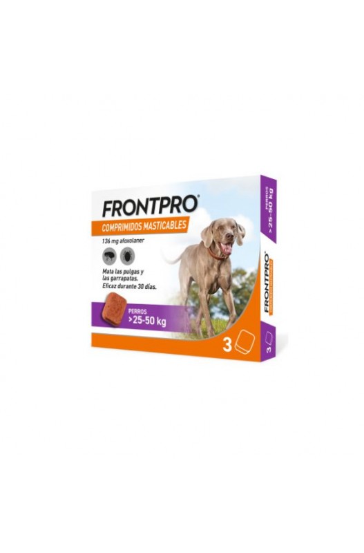 FRONTPRO Comp.Masticables 25-50 KG. 3 pastillas