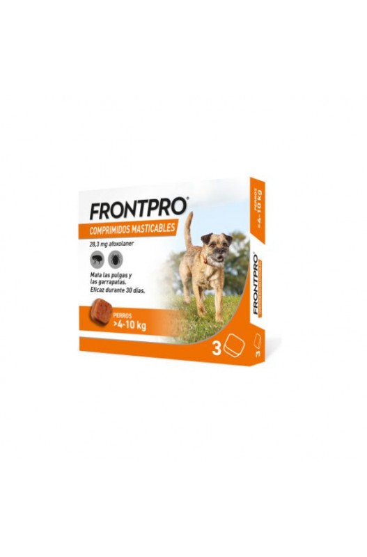 FRONTPRO Comp.Masticables 4-10 KG. 3 pastillas