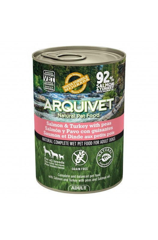LATA SALMON Y PAVO 400gr.