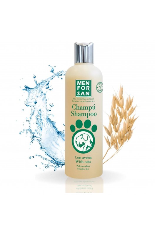 CHAMPU NATURAL CON AVENA 300 ML.