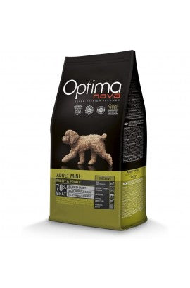 OPTIMA NOVA ADULT MINI RABBIT PATATA 8 Kg.