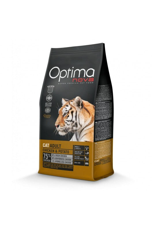 OPTIMA NOVA CAT ADULT POLLO PATATA 2 KG