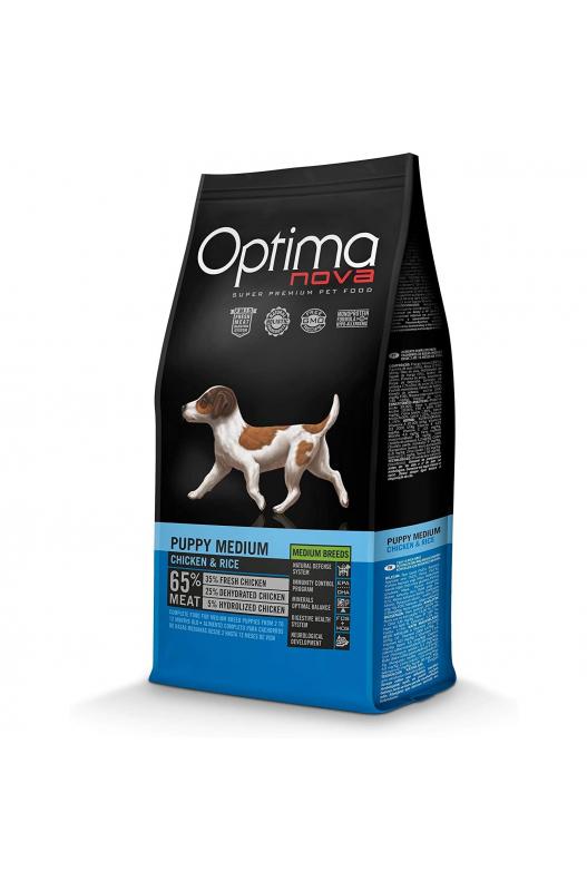 OPTIMA NOVA PUPPY MEDIUM CHICKEN 2 KG.