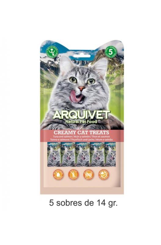 Snack CREMOSO de atún y gambas (bolsa 5 sobres de 14 g)