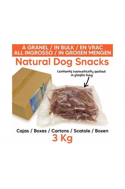 SNACK FILETE DE PATO a Granel 3 Kg.